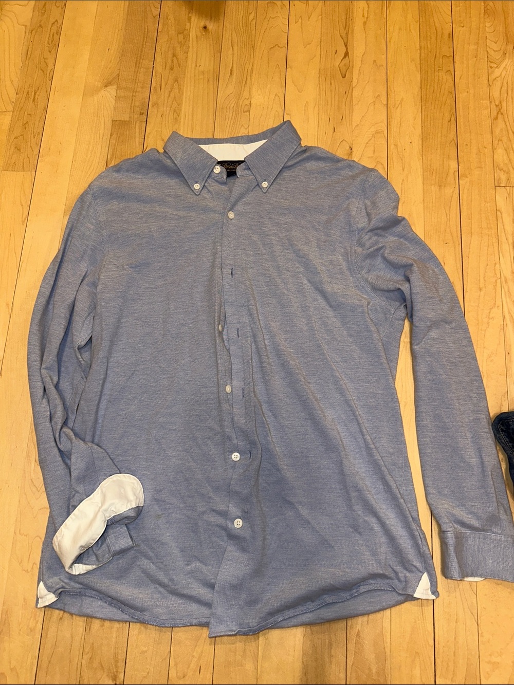 Men's Light Blue Button-Down Shirt